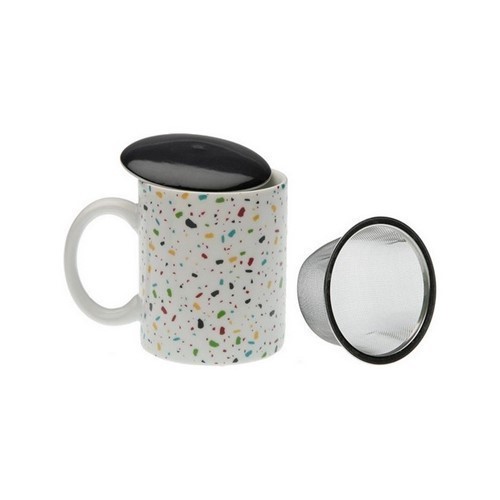 TAZA INFUSION VERSA VIVID TERRAZZO C/FILTRO INOX